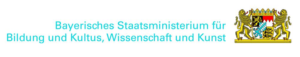 Logo Bayerisches Staatsministerium für Bildung und Kultur, Wissenschaft und Kunst